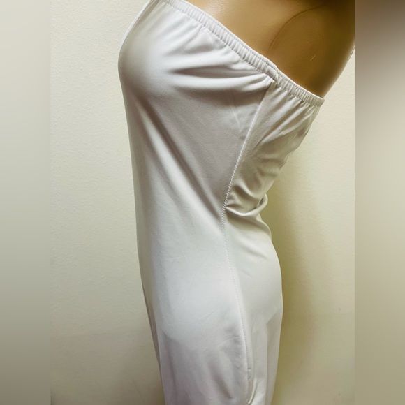 White Dress with Rhinestones - Picture 3 of 3